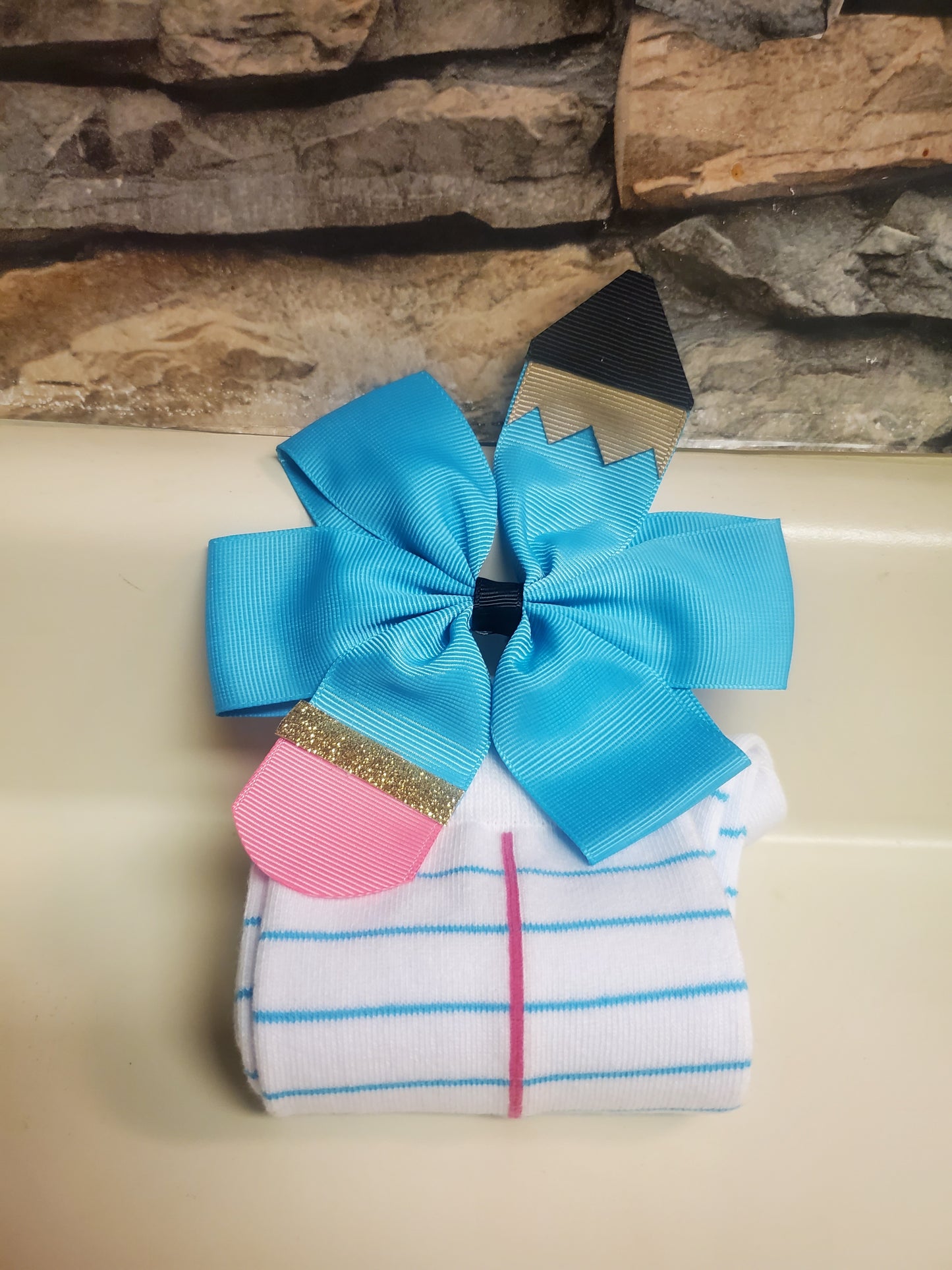 Notebook Paper Socks