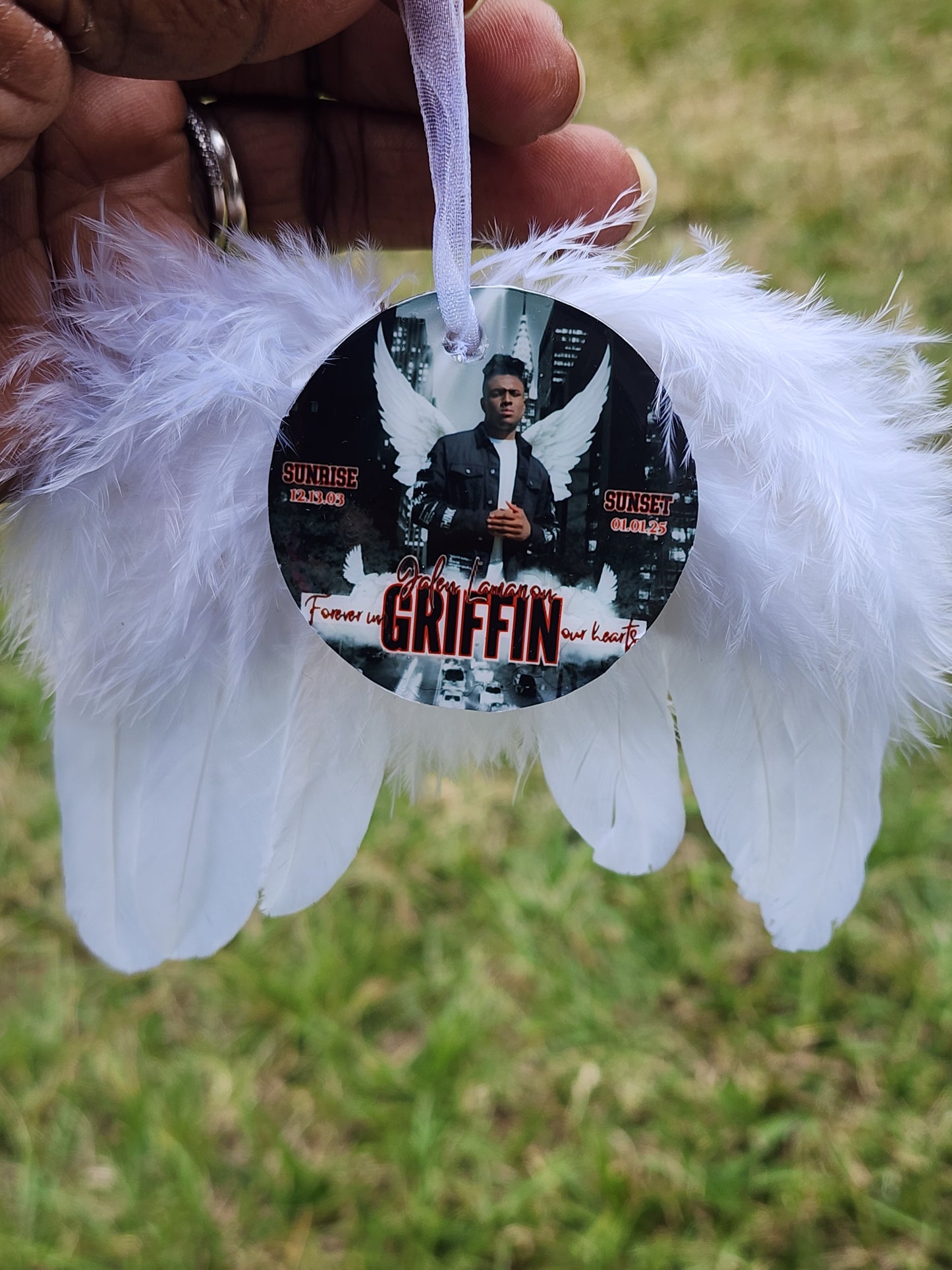 Angel Wings Ornament