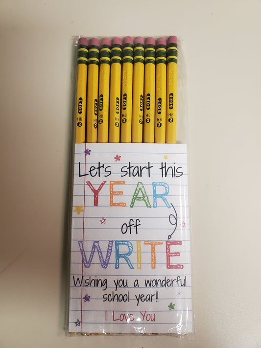 Ticonderoga #2 Motivational Pencils