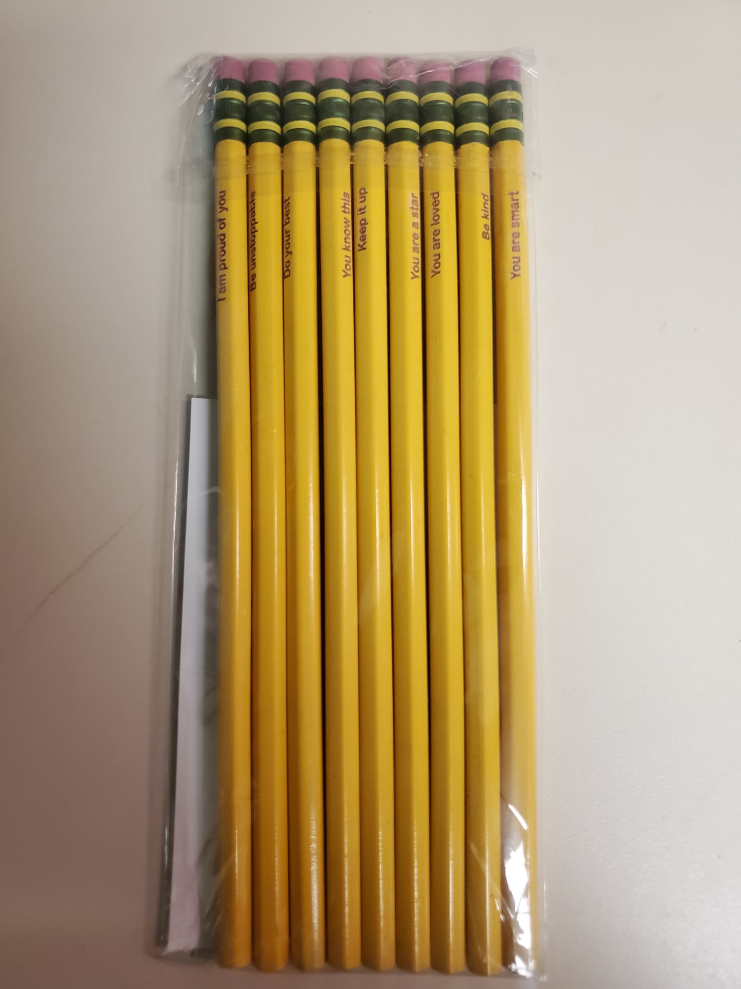 Ticonderoga #2 Motivational Pencils