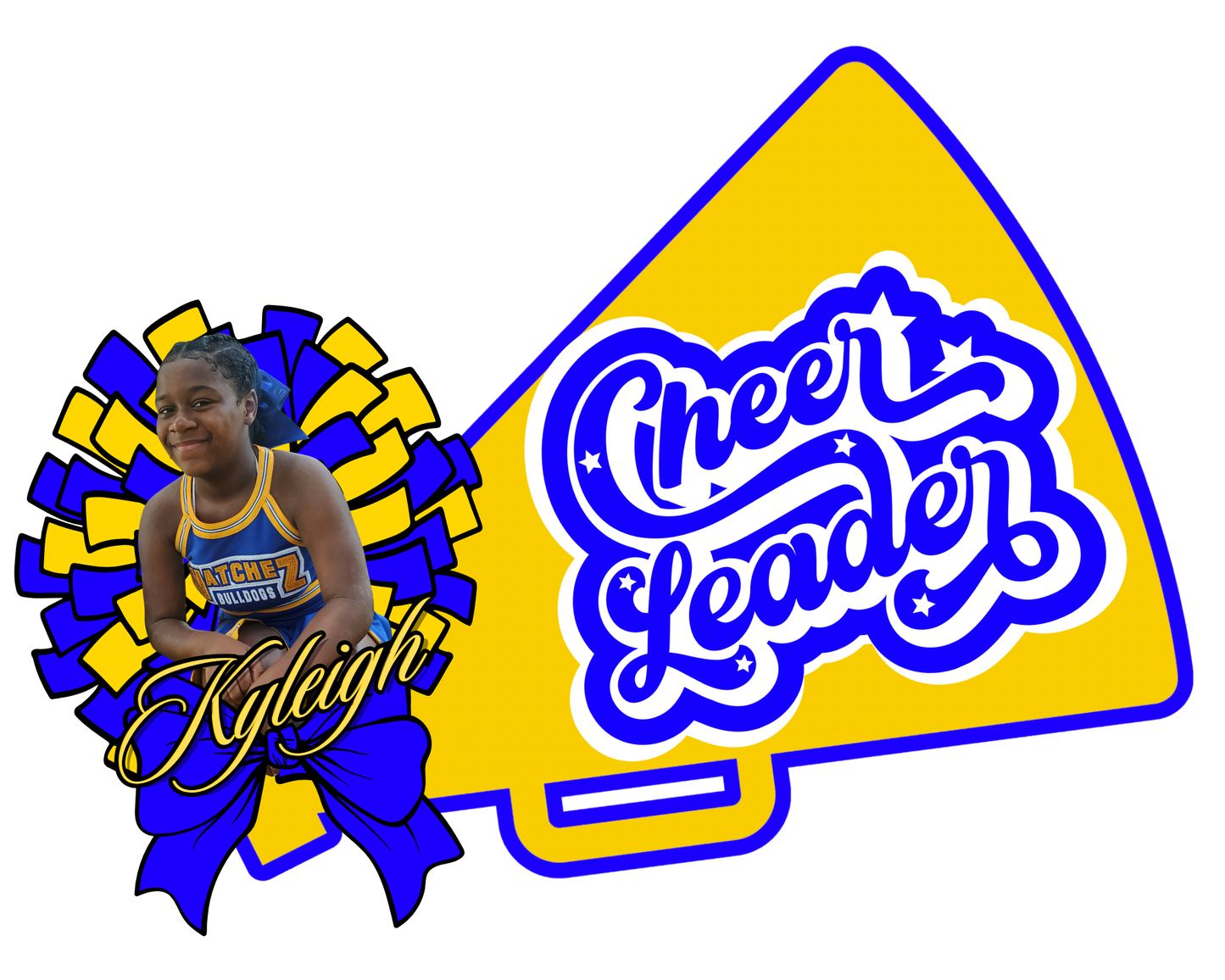 Football Jersey/ Cheer Megaphone Fans