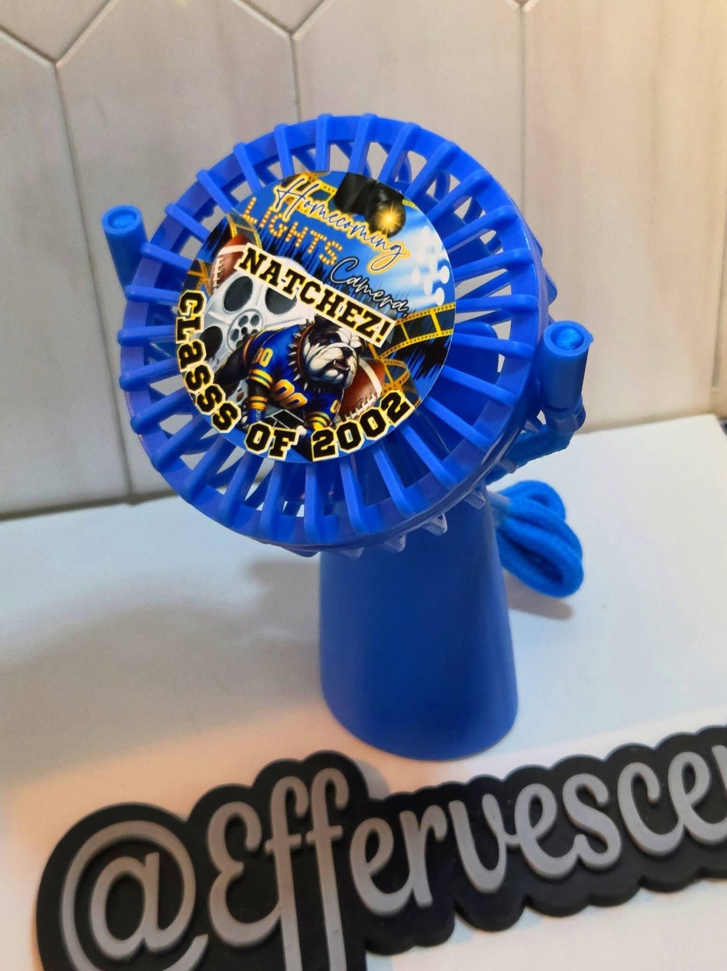 Mini Fans w/ Lanyard