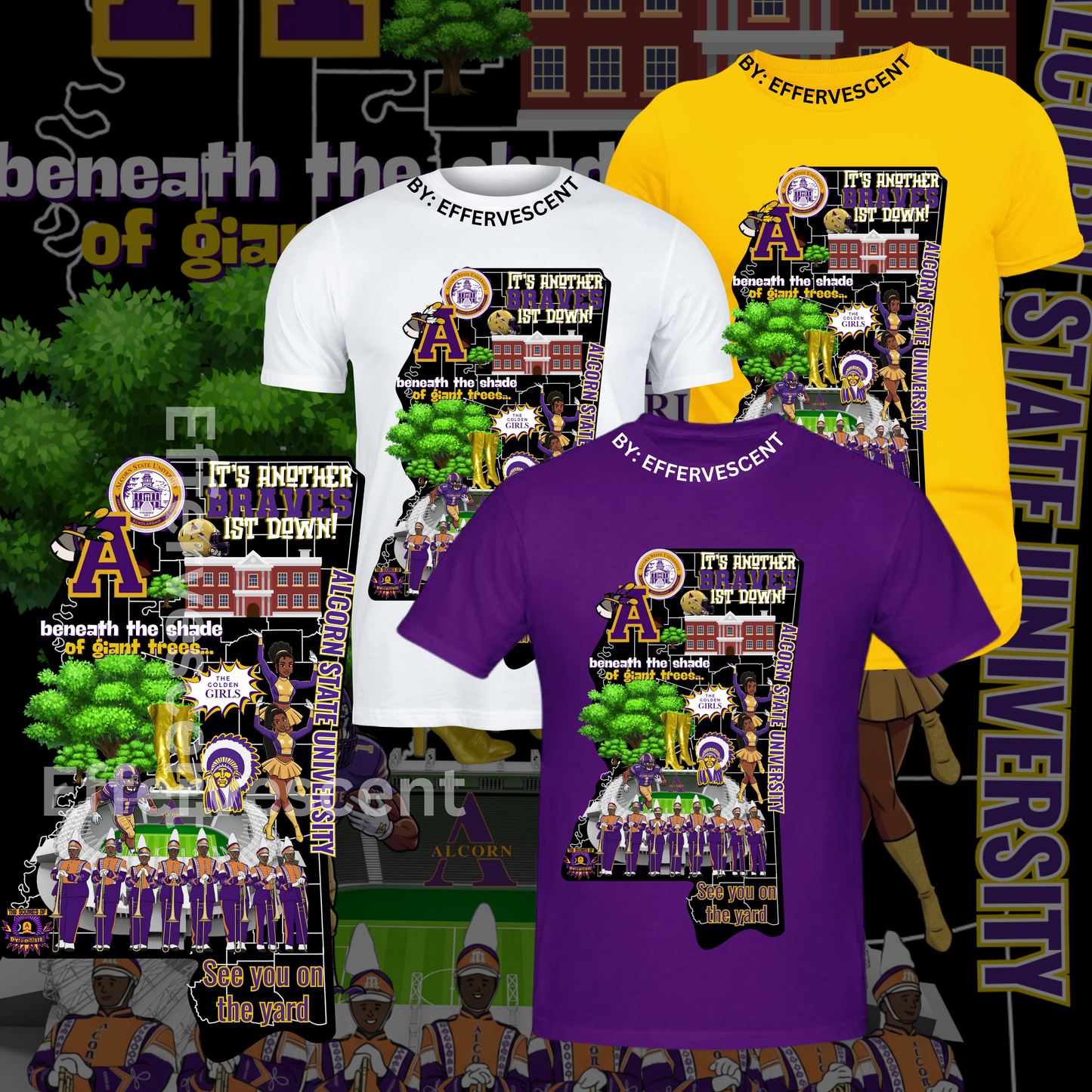 Braves in MS T-shirt
